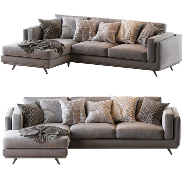 Zander 2 Piece Chaise Sectional — Descargar