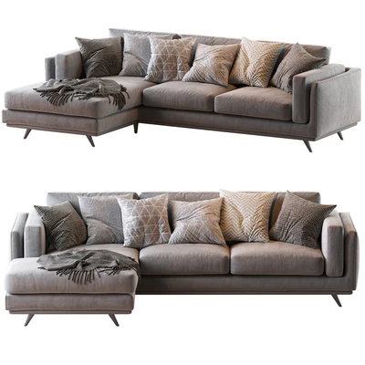 Zander 2 Piece Chaise Sectional — Ver 7