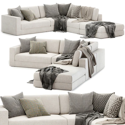 Aspect fabric modular sofa — Вид 1