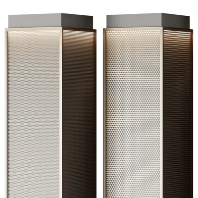 Metal columns with perforation No. 2 — Ver 3