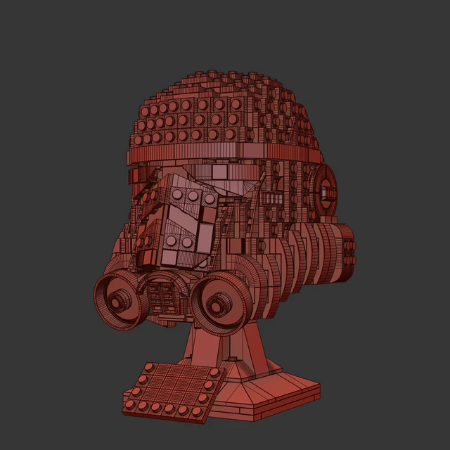 Lego Star Wars Helmet Storm Trooper — Descargar