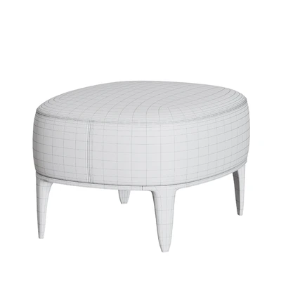 Poliform GENTLEMAN Pouf — Ver 5