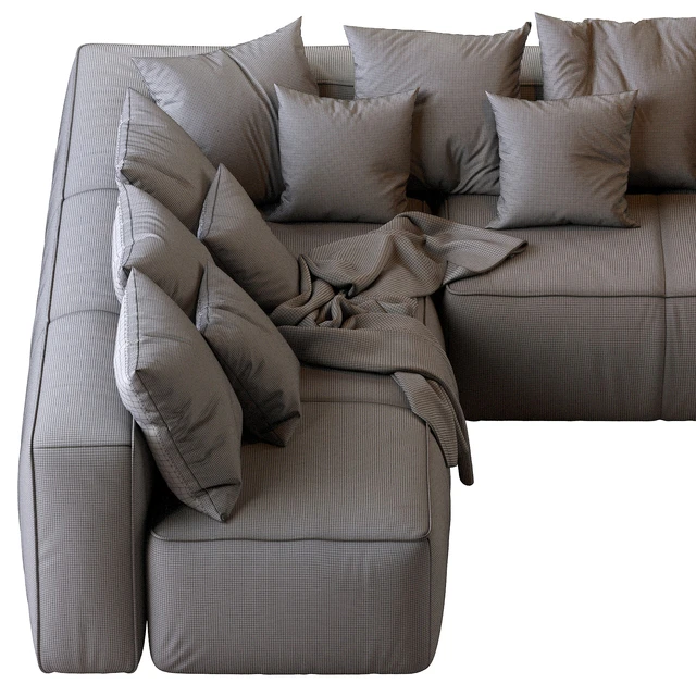 Мello Taos Brown Right Arm Corner Sectional — Скачать