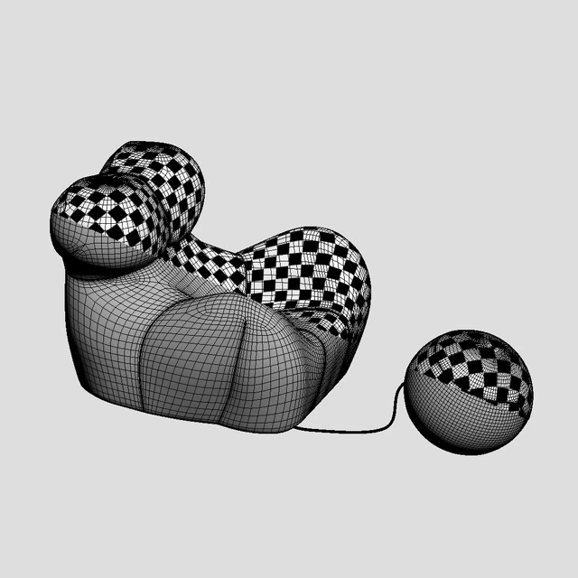 Armchair B&B Italia, UP 50 — Descargar