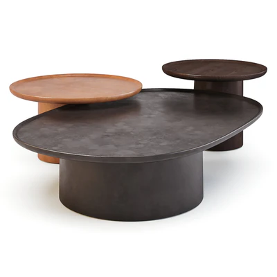 Molteni: Louisa - Coffee Tables — Ver 1