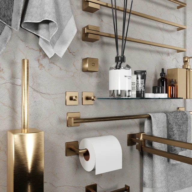 bathrooom accessories copper — Скачать