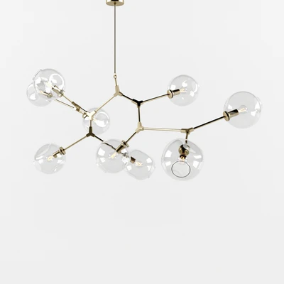 Branching Bubble Chandelier — Скачать
