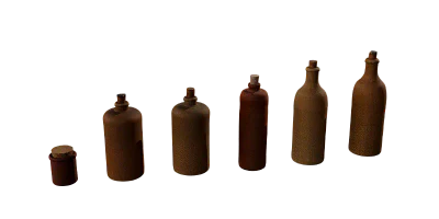 ceramic bottles pack 001 — Descargar