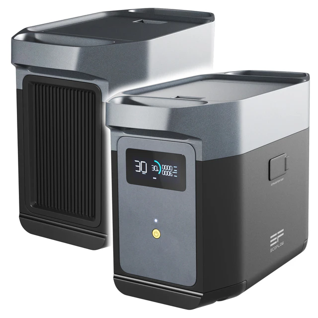 EcoFlow DELTA 2 charging station and battery — Descargar