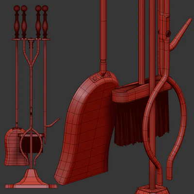 Hearth tool set — View 3