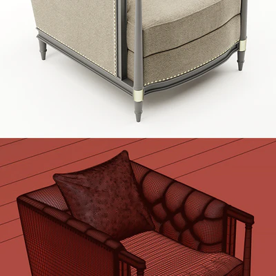 Caracole off the cuff armchair — Вид 3