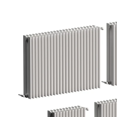 Heating radiators are rectangular. 5 models — Ver 7