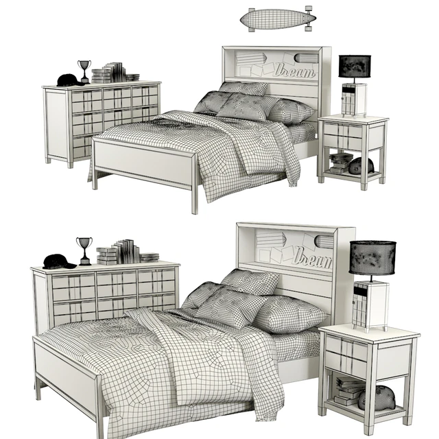 pottery barn bed sutton — Descargar