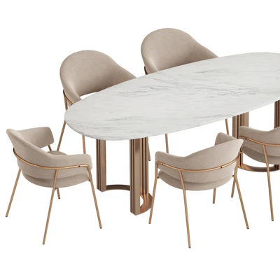Hudkoff Lord table Gloria chair — Вид 3