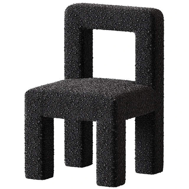 Burke Decor Hazel Boucle Dining Chair — Descargar