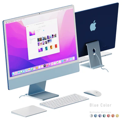 All-in-one Apple iMac M1 24 Multicolor — Ver 7