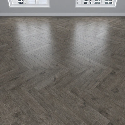 Parquet Oak, 3 types: herringbone, linear, chevron — Ver 4