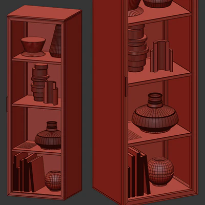 Wall cabinet Alambra Rimadesio N2 — Ver 2