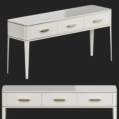 Clicquot Console Table Frato Interiors — Ver 1