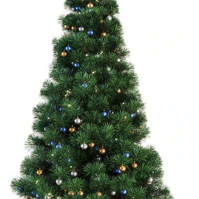 Christmas tree with gifts — Ver 3