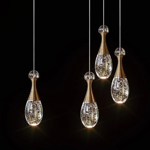 Pendant Lights Modern LED Pendant Lamp Nordic Light Fashion Restaurant 1 and 3 lamps — Descargar
