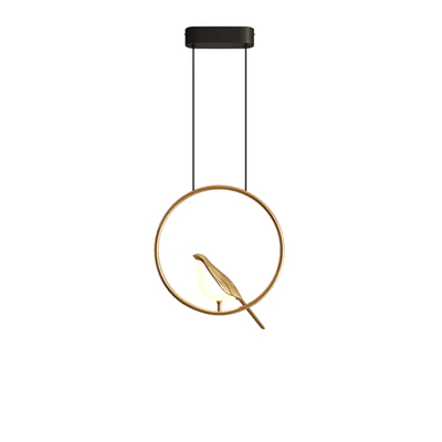 Ring and Bird Pendant Lamp NOMI — Вид 4