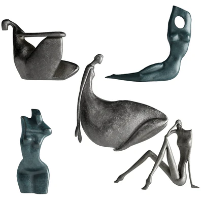 Human Abstract Sculptures 7 — Ver 1