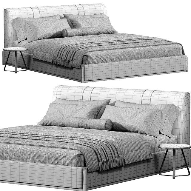 Lagom Wood Bed By Dantonehome — Descargar