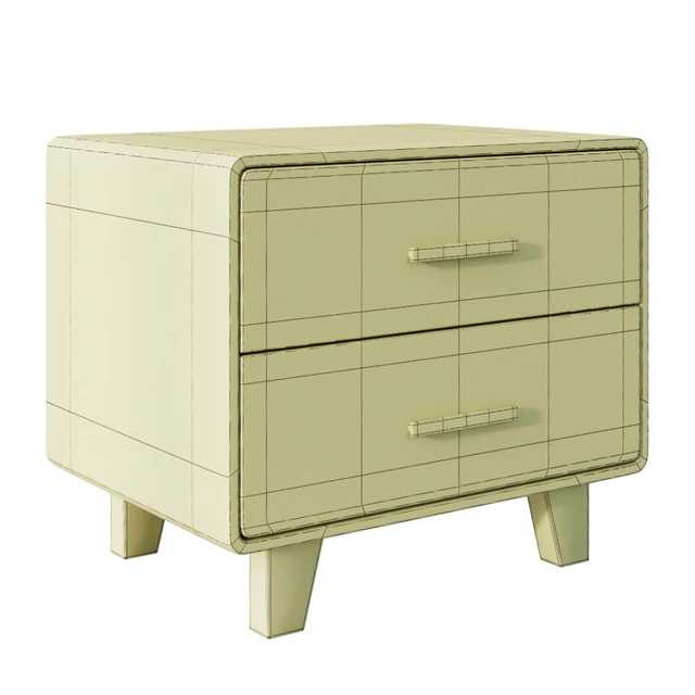 Juniper 2 Drawer Nightstand Black — Descargar