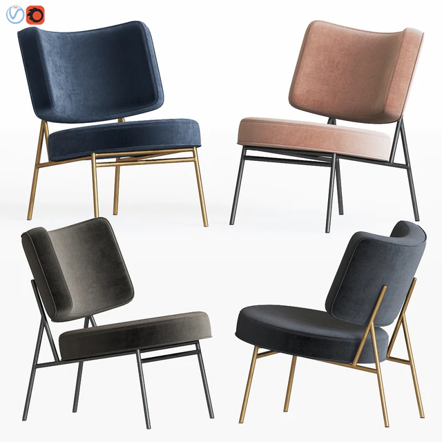 Calligaris Coco Lounge Chair — Descargar