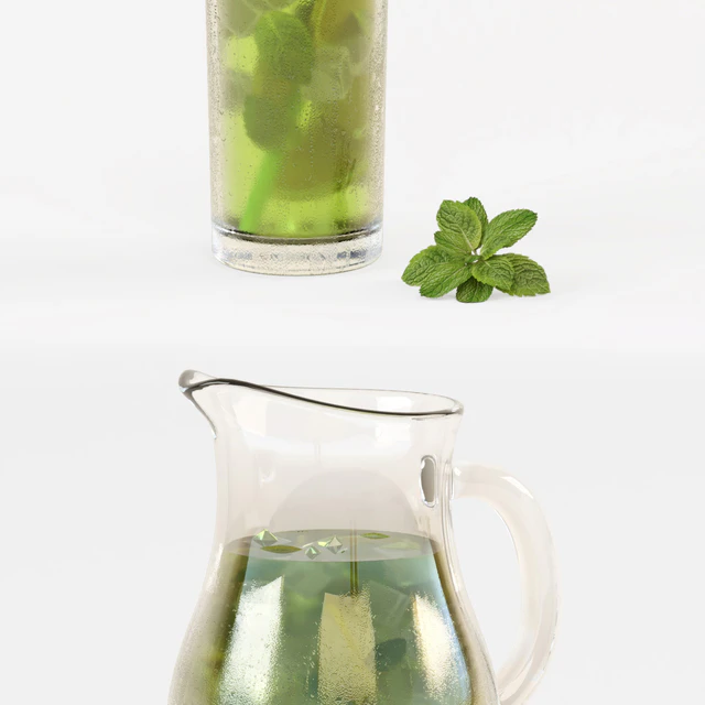 Lemonade and Bowl with Lemons — Descargar