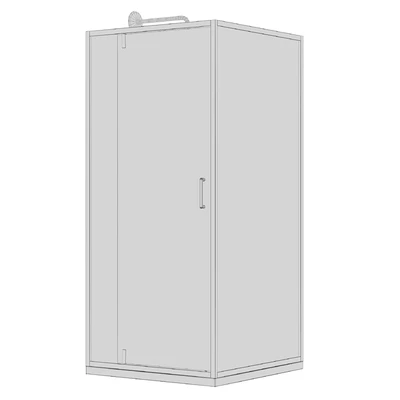 Shower cabin Niagara Nova (120x90; 120x80; 90x90cm) — Ver 5