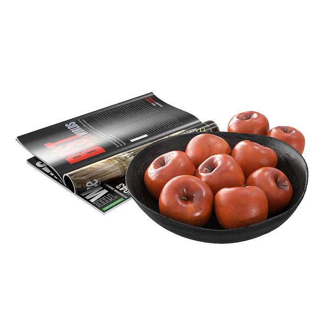 Fruit bowls red apples — Descargar