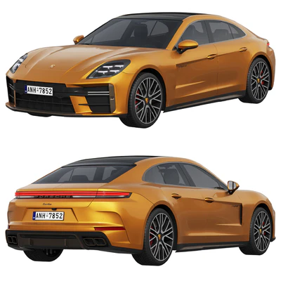 Porsche Panamera Turbo E-Hybrid 2024 — Вид 5
