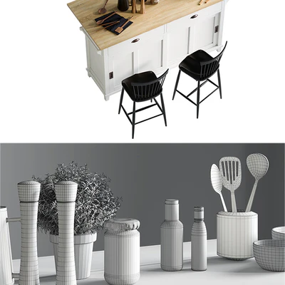Kitchen Island 5 — View 2