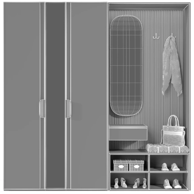 Hallway furniture modern 1 — Descargar