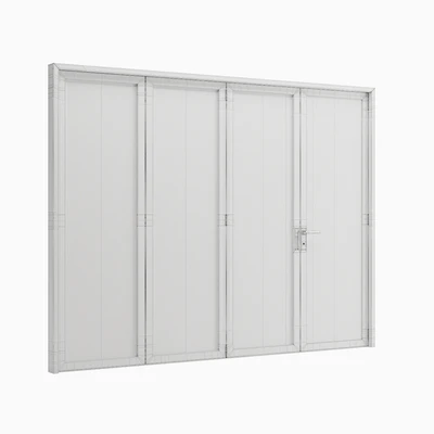Folding sliding metal doors windows. — Ver 7