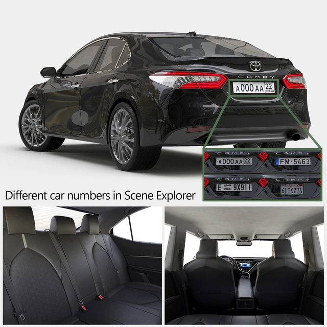 Toyota Camry 2018 — Скачать