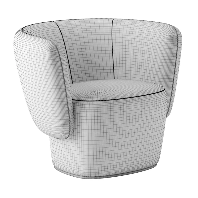 VENICE armchair by Softline — Descargar