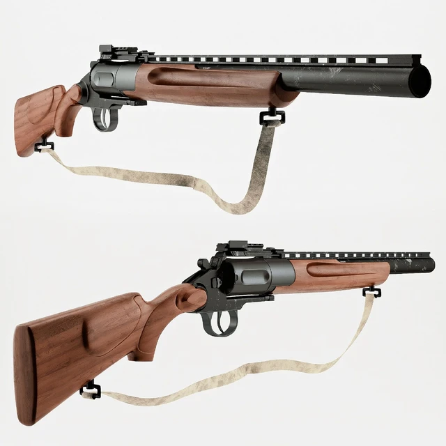 Revolver gun MP-255 — Descargar