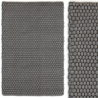 Ковер Dash&Albert Rope Graphite Rug — Вид 1