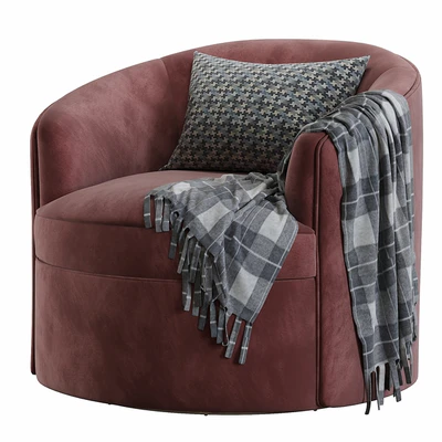 Coco Republic Luna Swivel Chair — Ver 1