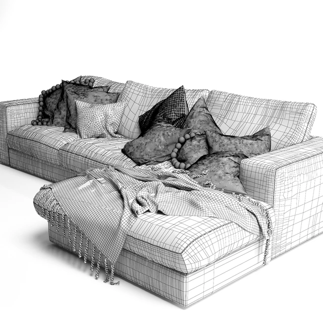 Vittoria Charlie Sofa — Скачать