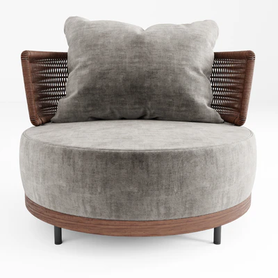 Minotti quadrado armchair — Ver 4