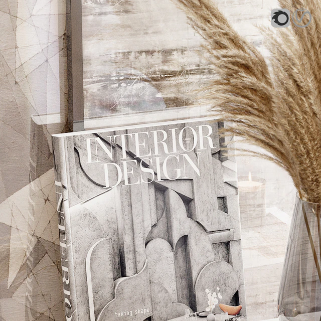 Decor set 20 Pampas grass — Скачать
