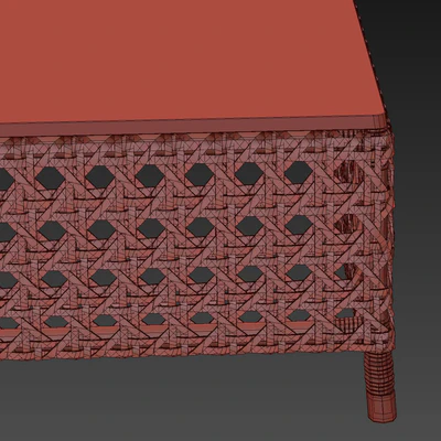 SAMUELE MAZZA Rigel rectangular table — Ver 3