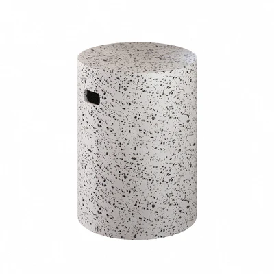 Coffee Table Jenell Terrazzo La Forma in Four Versions — Ver 6