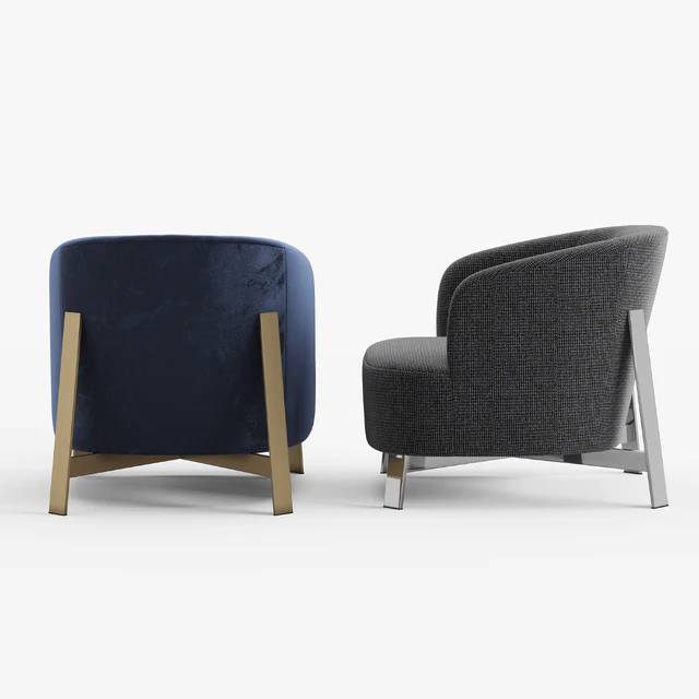 Porada Copine steel Armchair — Скачать