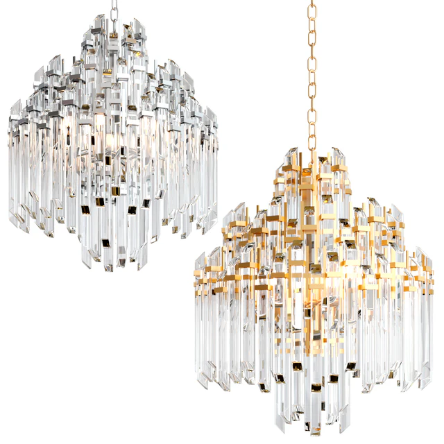 ADELE Four Tier Waterfall Chandelier — Скачать