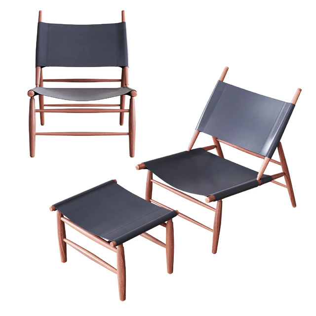 Stellar Works - Triangle Chair & Ottoman 1952 — Descargar